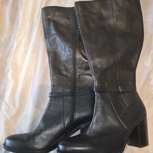 Naturalizer Black Heeled Boots